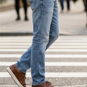 Hudson Jeans Men's Straight Fit - Medium Blue